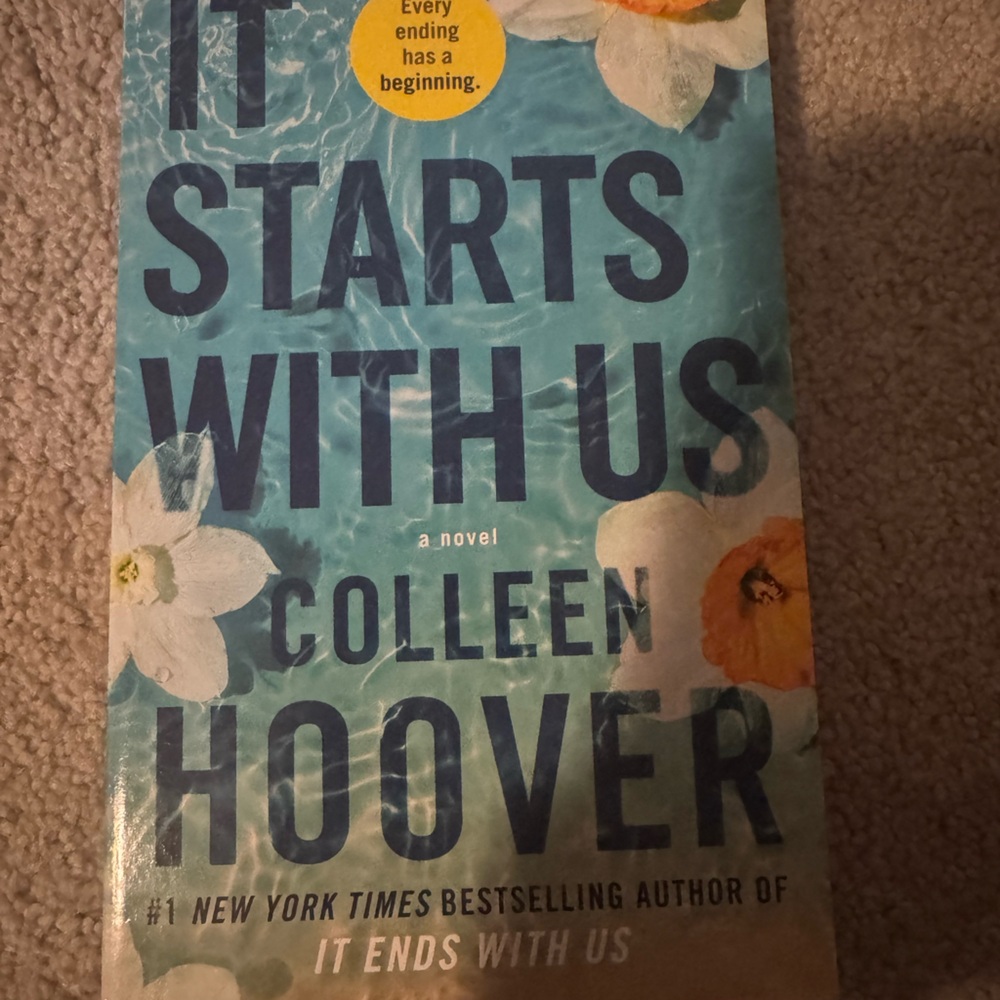 It starts with us book by colleen hoover